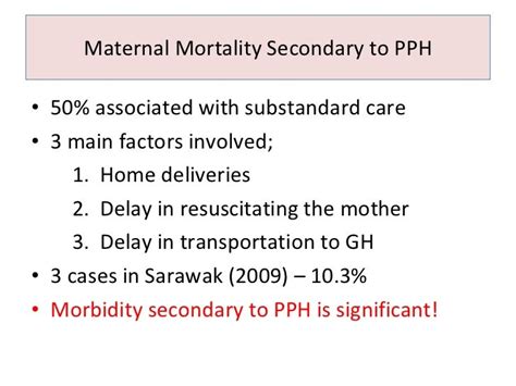 Non Surgical Management Of Pph