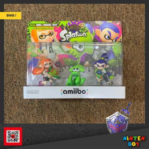 Jual Amiibo Splatoon 3 Pack Inkling Girl Squid Inkling Boy Kab Bogor Nintenboy Store