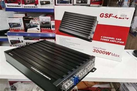 4-канальный усилитель 3000W | Festima.Ru – частные объявления
