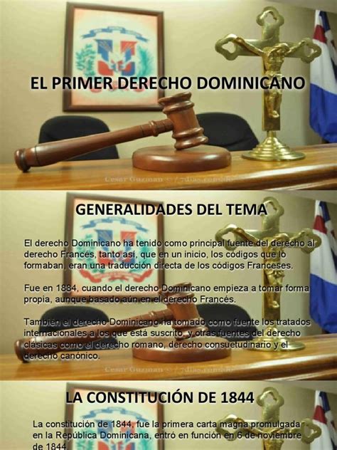 Historia Del Derecho Pdf República Dominicana Constitución