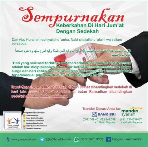 Contoh Ucapan Terima Kasih Untuk Donatur Sedekah Contoh Surat Resmi