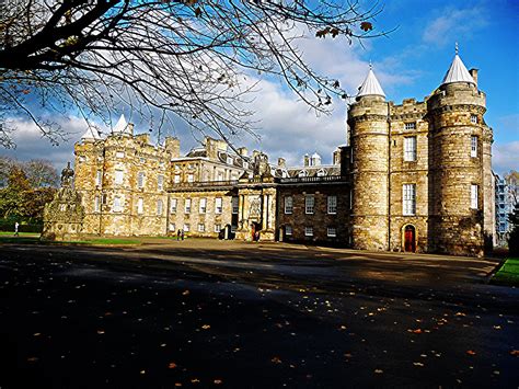 Palace Of Holyroodhouse Is The Residence In Scotland Of The British Royals