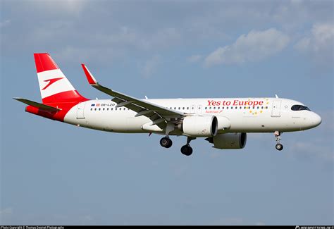 Oe Lzo Austrian Airlines Airbus A N Photo By Thomas Desmet