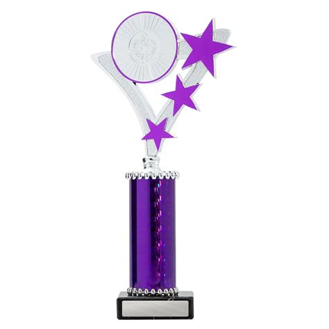 Hierro Cup Silver And Purple Sproule Trophies Corporate Awards