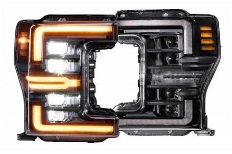 Morimoto Lf A Asm Mor Gen Xb Led Headlights Pair Amber Drl