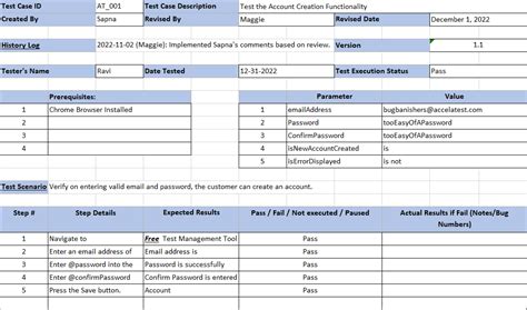 Free Test Case Template – Download the software test plan template ...