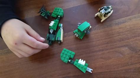 Lego Creator 3 In 1 31058 Alternate Build Dragon Youtube