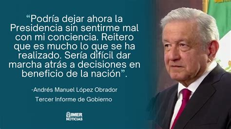 Tengan Para Que Aprendan Los Temas Y Las Frases De Amlo En Su Tercer