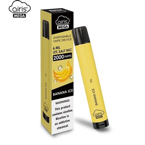 Airis Mega Disposable Vape Device 2000 Puffs 1050mah Vapesourcing