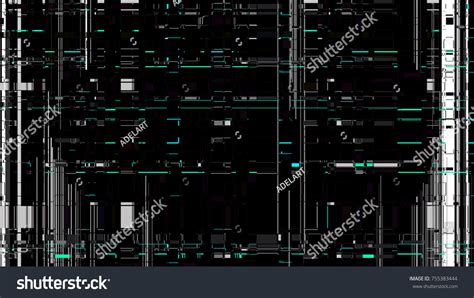 Glitch Texture Computer Screen Error Digital Stock Vector (Royalty Free ...