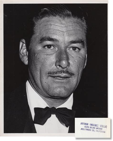 Original Photograph Of Errol Flynn By Weegee Circa 1950s Von Errol Flynn Subject Arthur