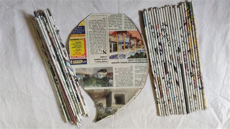 Newspaper Wall Hanging Making Home Decoration With Newspaper Best