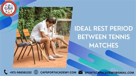 Ideal Rest Period Between Tennis Matches CAP Sports Academy