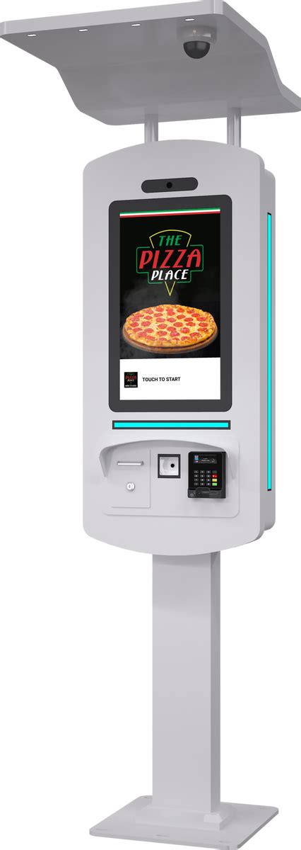 Eflyn Drivevista Order Pro 215 Outdoor Drive Thru Self Serve Checkout