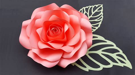 Diy Paper Rose Template Printable