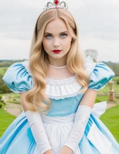 Alice In Wonderland Dress Face Swap ID:976830