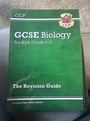 New Grade 9 1 GCSE Biology AQA Revision Guide With Online Edition By