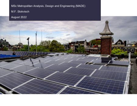 Msc Thesis Strategie N Voor Circulair Beheer Van Zonnepanelen Op