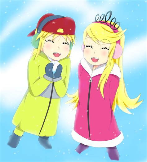 Snow Day Lola And Lana Loud By Crash5020 On Deviantart