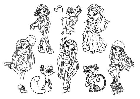 Online coloring pages Coloring Brats , Coloring