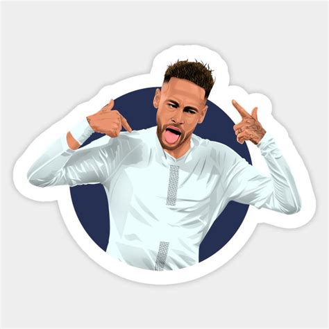 Neymar Jr Psg Sticker Customized Decals