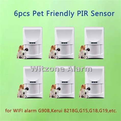 Wireless Pet Friendly Pir Motion Alarm Sensor Indoor Alarm Detector