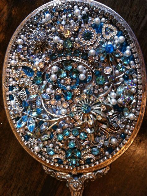 73 Best Repurposed Vintage Jewelry Art Images On Pinterest