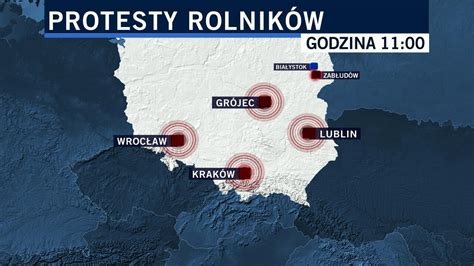 Rolnicy znów wyjdą na drogi Planowana blokada S7 TVN Warszawa