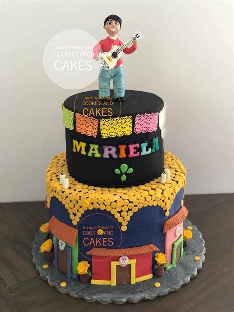 Coco cake - Decorated Cake by Iliana Hernandez - CakesDecor