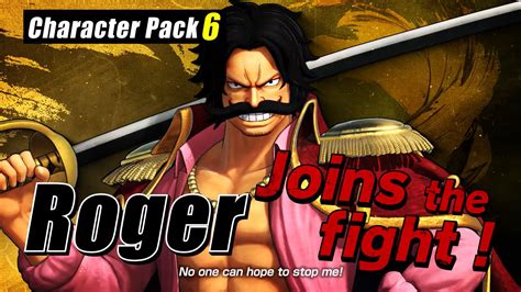 Roger Ist Der Erste Charakter Im Sechsten Character Pack Zu One Piece