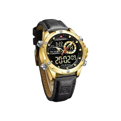 Naviforce L Golden Black Watch Price In Bangladesh Naviforce