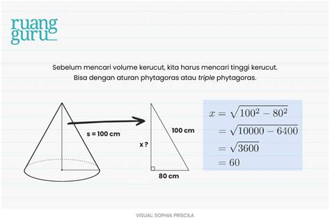 Cara Menghitung Luas Permukaan Dan Volume Gabungan Bangun Ruang Sisi