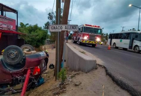 Semana Intensa De Accidentes Viales En Los Cabos