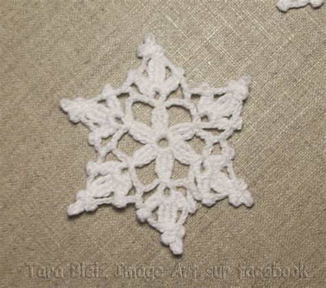 Flocon de neige au crochet grand flocon de neige au crochet étoile