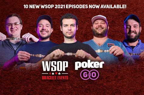 Episodes Now Available From Wsop Bracelet Events Pgt