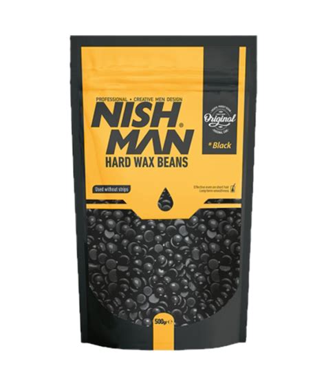 Nishman Hard Wax Beans Black Wosk Do Depilacji 500 G