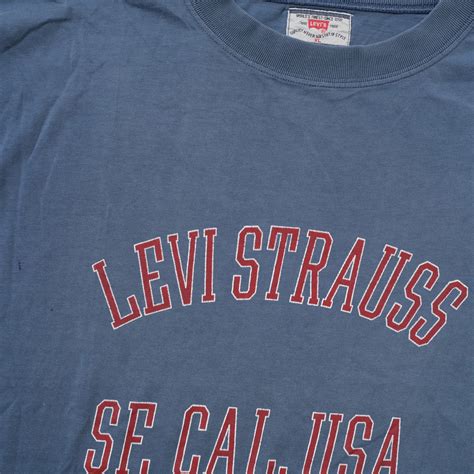 Vintage Levi Strauss T Shirt Xlarge Double Double Vintage