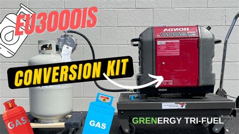 Honda Eu3000is Eu30is Generator Propane Natural Gas Conversion Kit By Grenergy Youtube