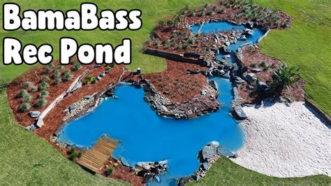 5 Acre Bass Pond Rec Pond Paradise For BamaBass YouTube