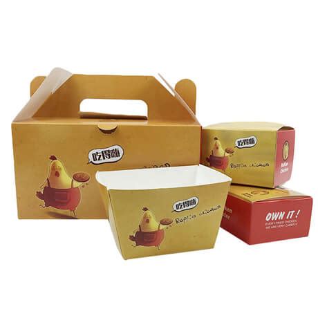 China Paper Cake Box Paper Burger Box Fried Chicken Box Paper Noodle