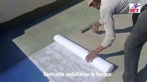 Non Woven Polyester Gsm Geotextile For Roads Thickness Mm At