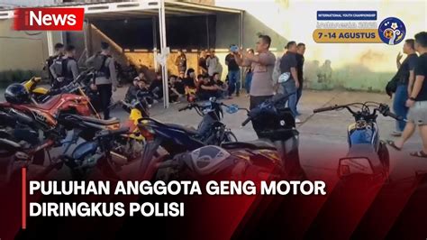 Polisi Ringkus Puluhan Anggota Geng Motor Di Tasikmalaya Jawa Barat