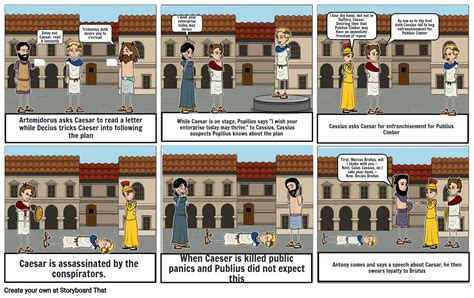 Julius Caesar Storyboard By B3faa343