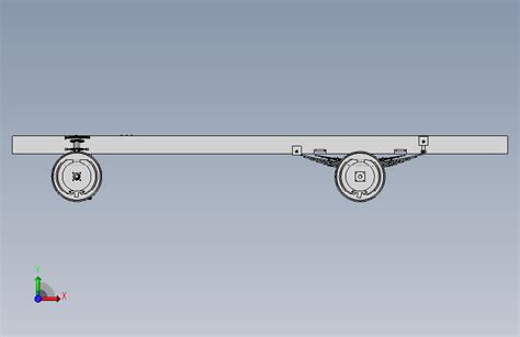 轻型载货车车架及悬架设计 Solidworks 2016 模型图纸下载 懒石网