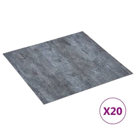 Tarimas Autoadhesivas 20 Piezas Pvc 1 86 M² Mármol Gris Vidaxl con