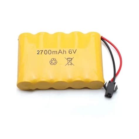 Bateria 6v 2700mah Plug Smp02 Para Carrinhos Shopee Brasil