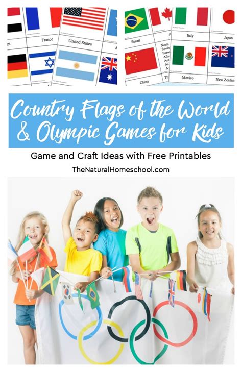 Free Printable Country Flags of the World and Olympic Games for Kids ...