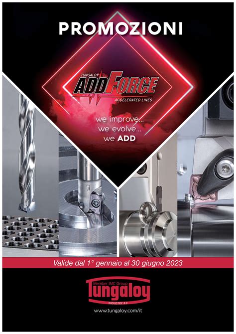 A B Industrial Tools Company Promozioni Tungaloy 1 Gennaio 30 Giugno