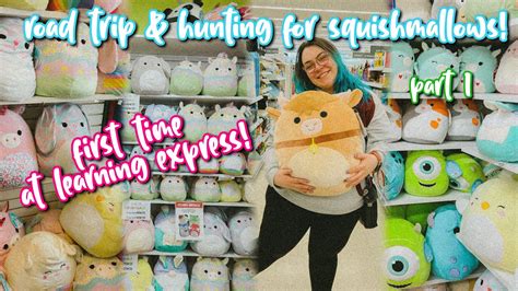 First Time At Learning Express Squishmallow Hunting Youtube