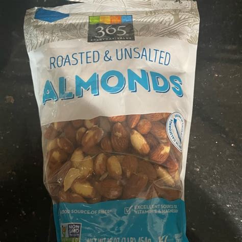 365 Whole Foods Market Roasted Unsalted Almonds Review Abillion